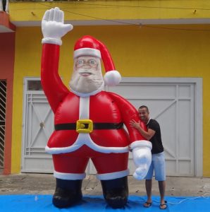 Papai Noel Inflável